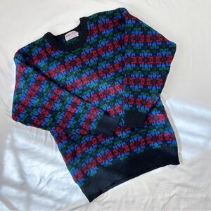 michael ross | size 42 | vintage 80s/90s 100% shetland wool sweater, made in uk